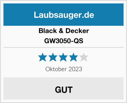 Black & Decker GW3050-QS Test