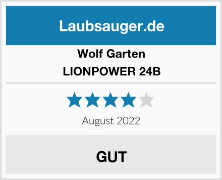 Wolf Garten LIONPOWER 24B Test