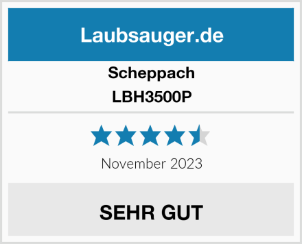 Scheppach LBH3500P Test