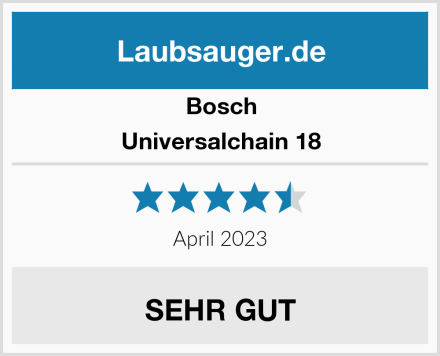 Bosch Universalchain 18 Test