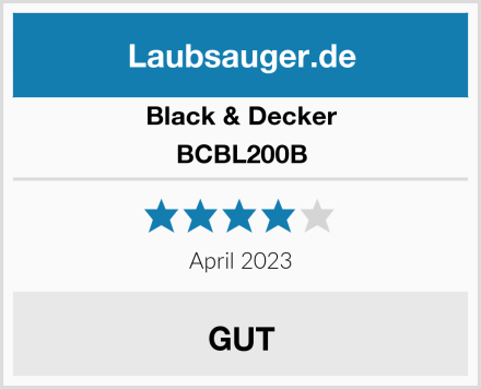 Black & Decker BCBL200B Test